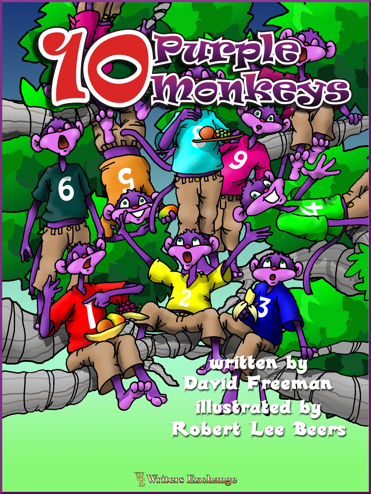 10 Purple Monkeys by David Freeman