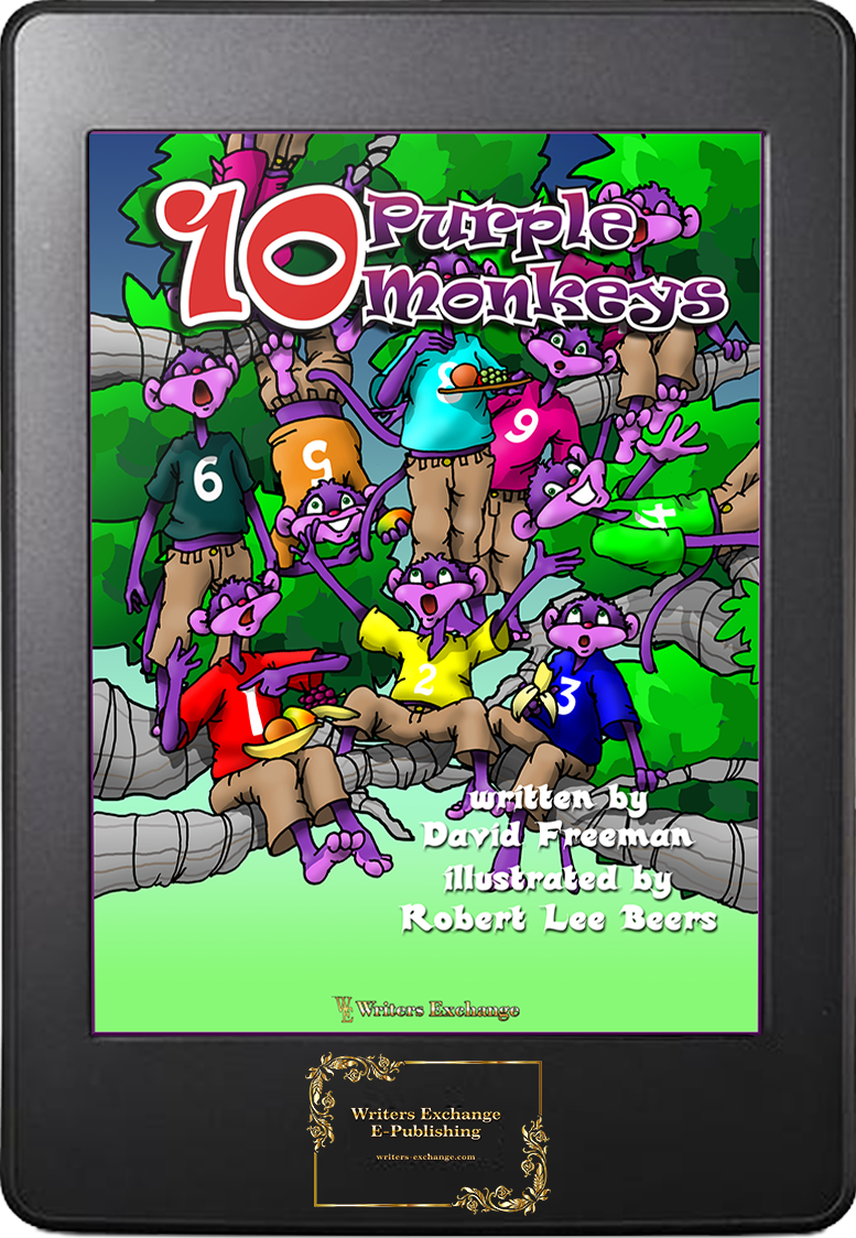 10 Purple Monkeys by David Freeman