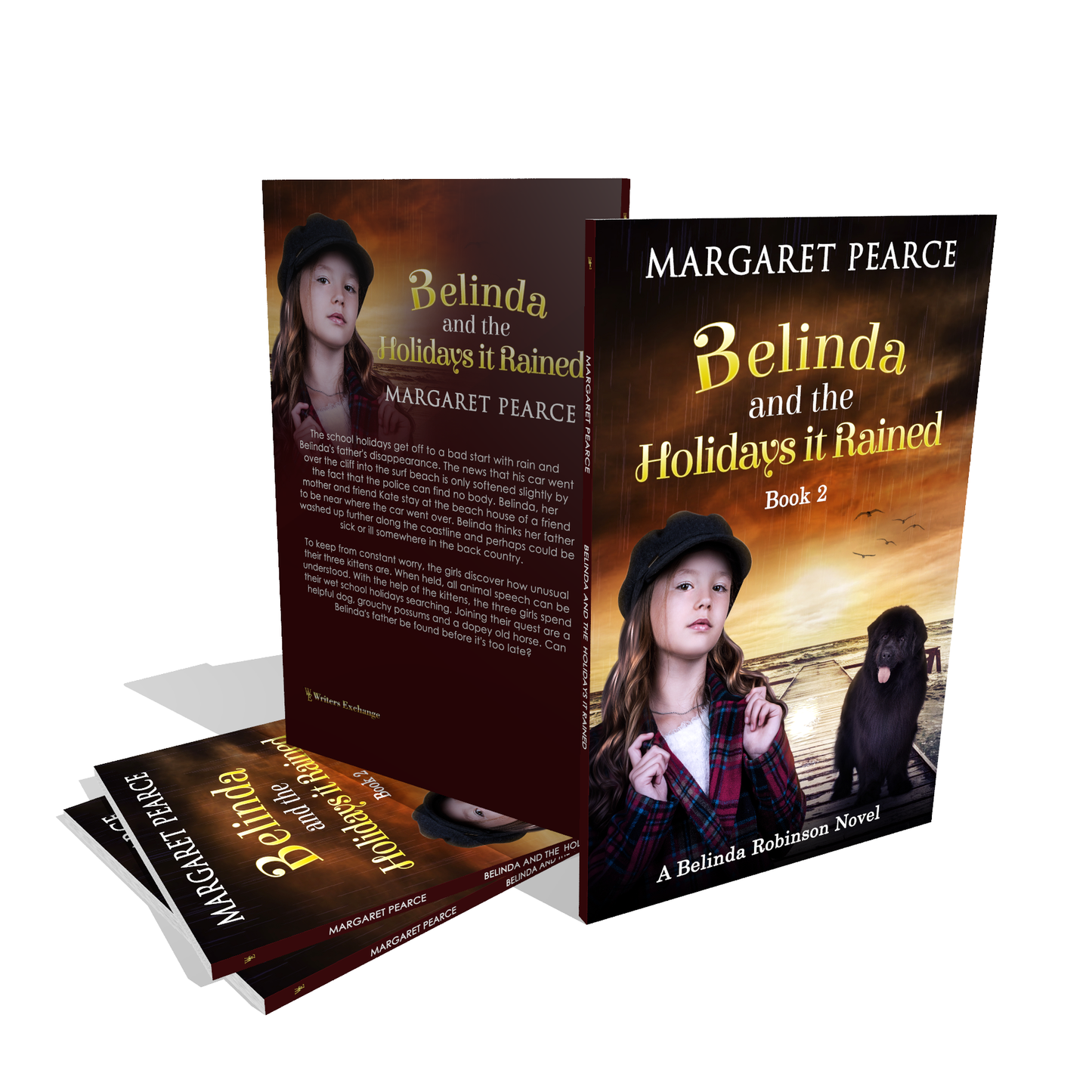 A Belinda Robinson Novel Series, Book 2: Belinda and the Holidays it Rained by Margaret Pearce