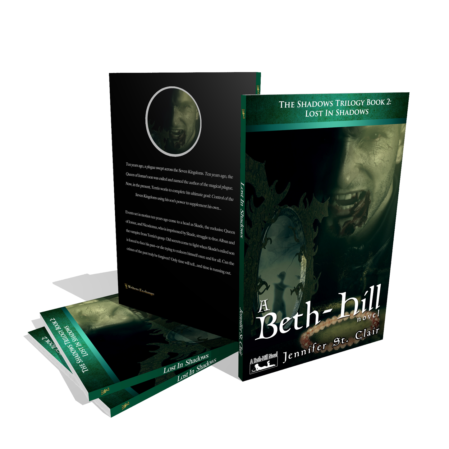 A Beth-Hill Novel: The Shadows Trilogy, Book 2: Lost In Shadows by Jennifer St. Clair