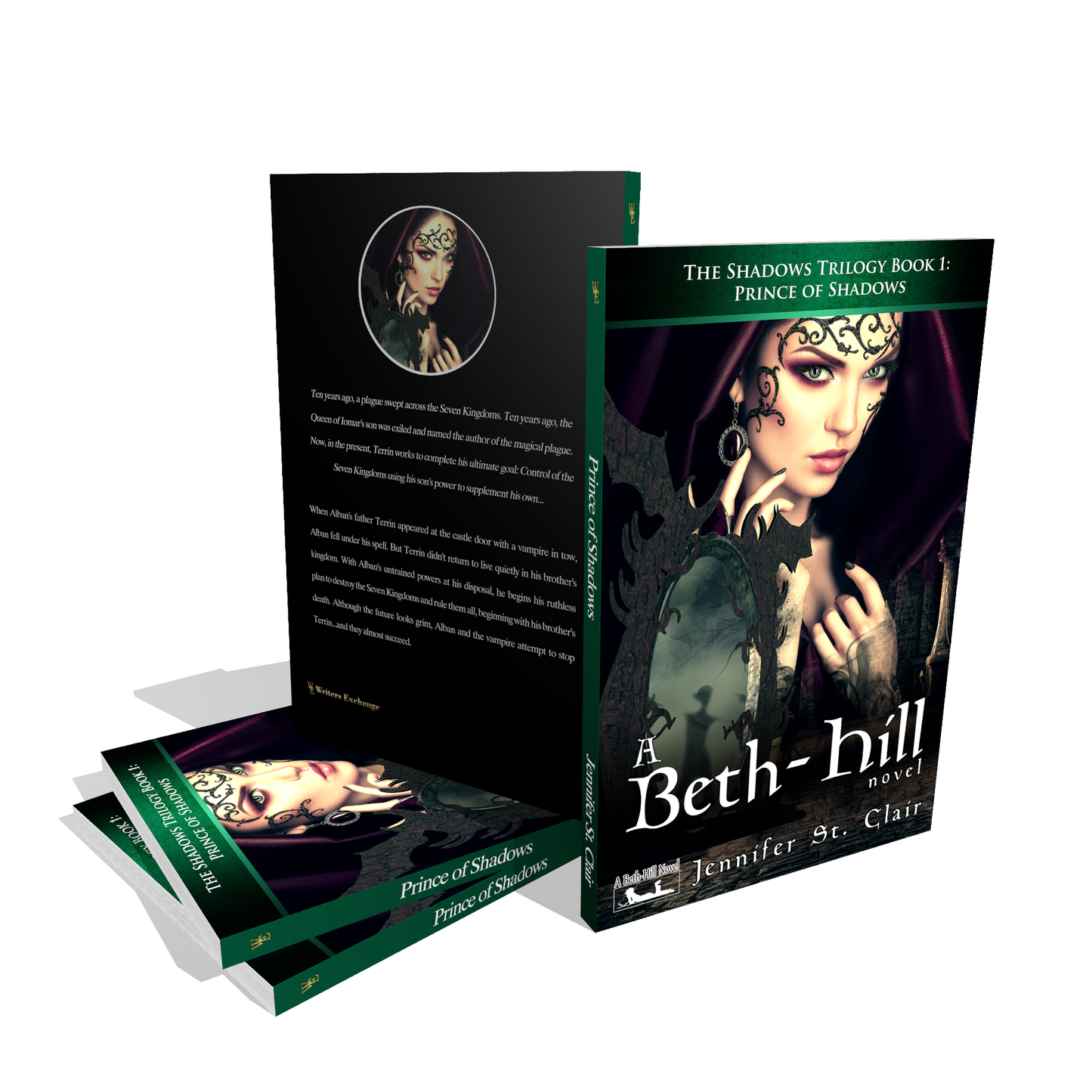 A Beth-Hill Novel: The Shadows Trilogy, Book 1: Prince of Shadows by Jennifer St. Clair