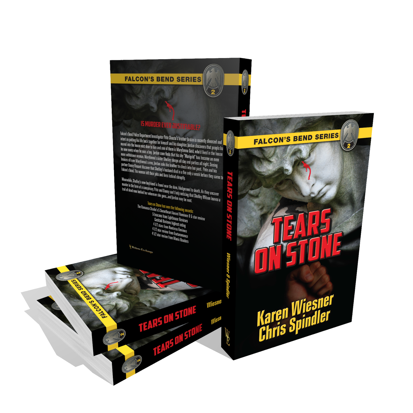 Falcon's Bend Series, Book 2: Tears on Stone by Karen Wiesner and Chris Spindler