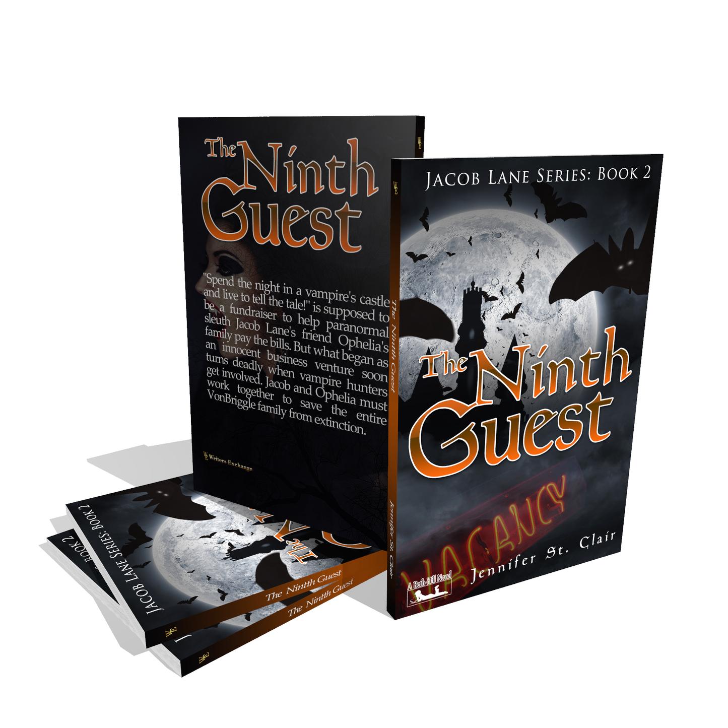 A Beth-Hill Novel: Jacob Lane Series Book 2: The Ninth Guest by Jennifer St. Clair