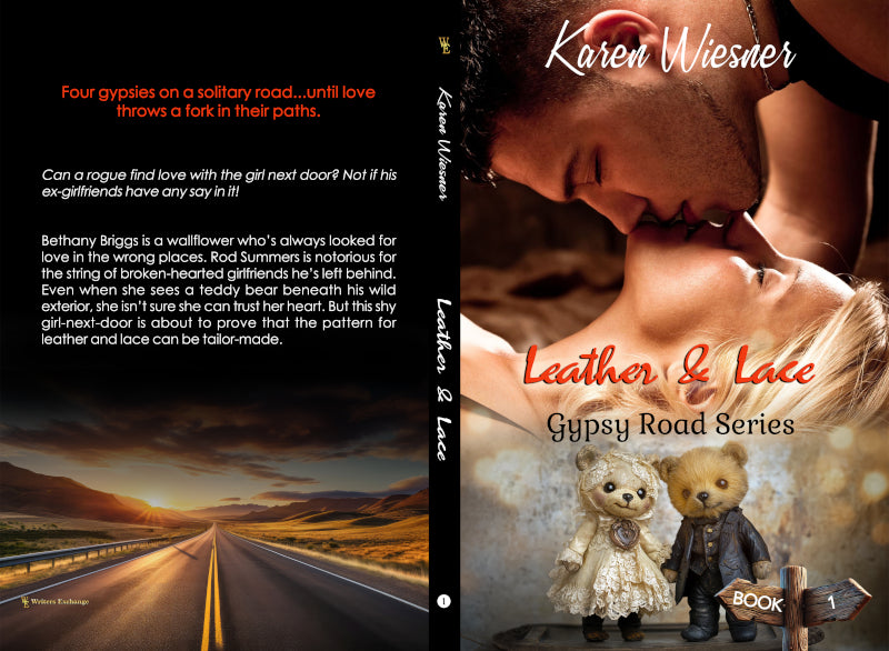 Gypsy Road Series, Book 1: Leather & Lace by Karen Wiesner