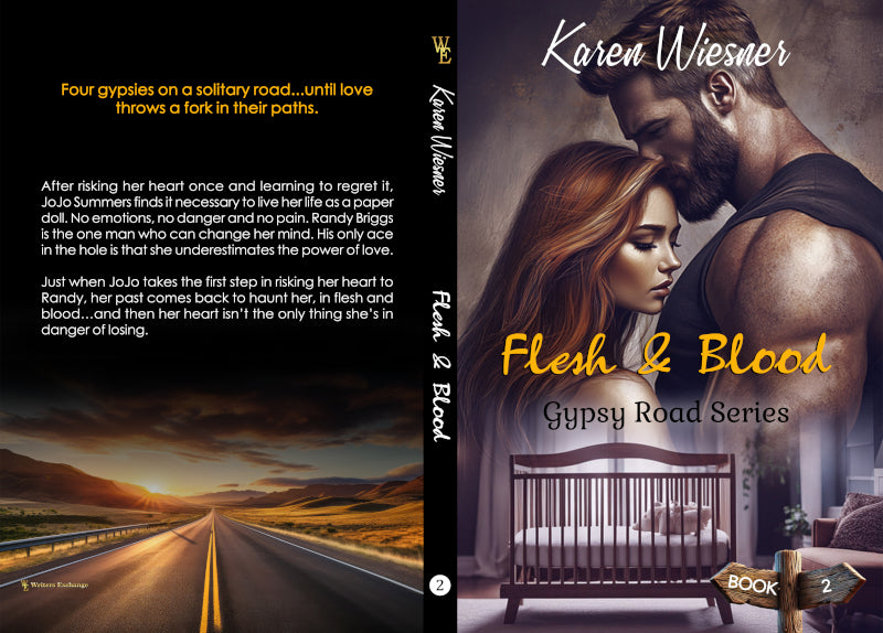 Gypsy Road Series, Book 2: Flesh & Blood by Karen Wiesner