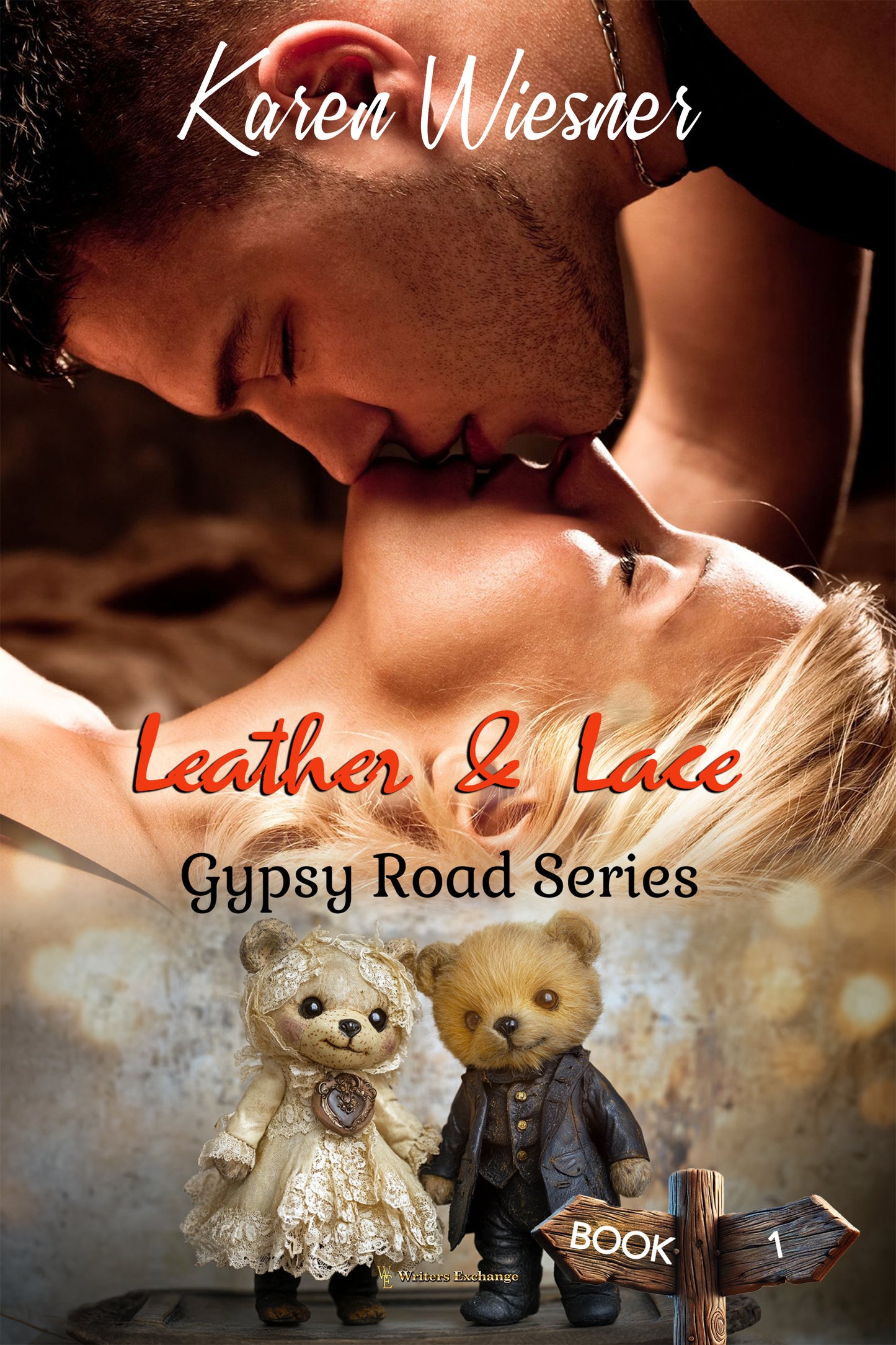 Gypsy Road Series, Book 1: Leather & Lace by Karen Wiesner