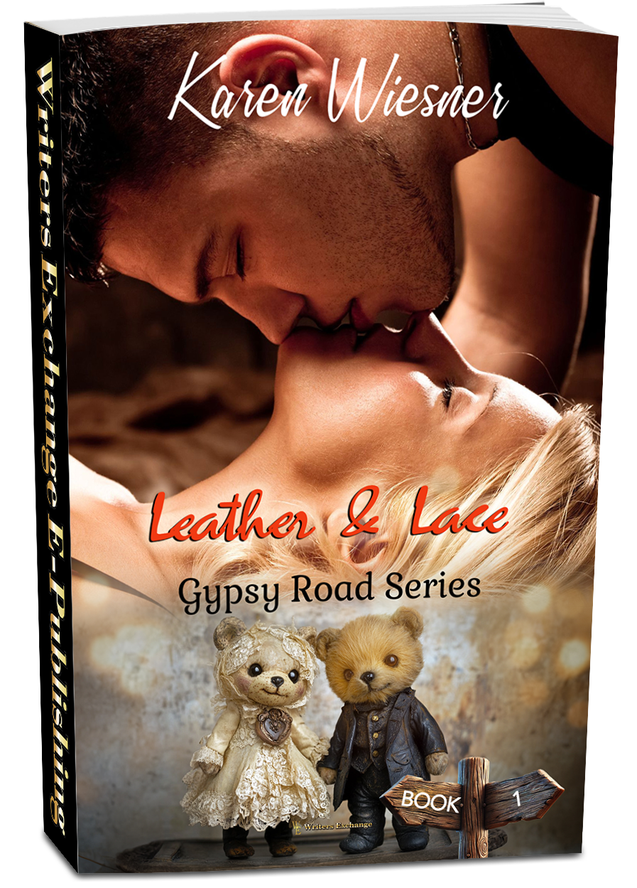 Gypsy Road Series, Book 1: Leather & Lace by Karen Wiesner