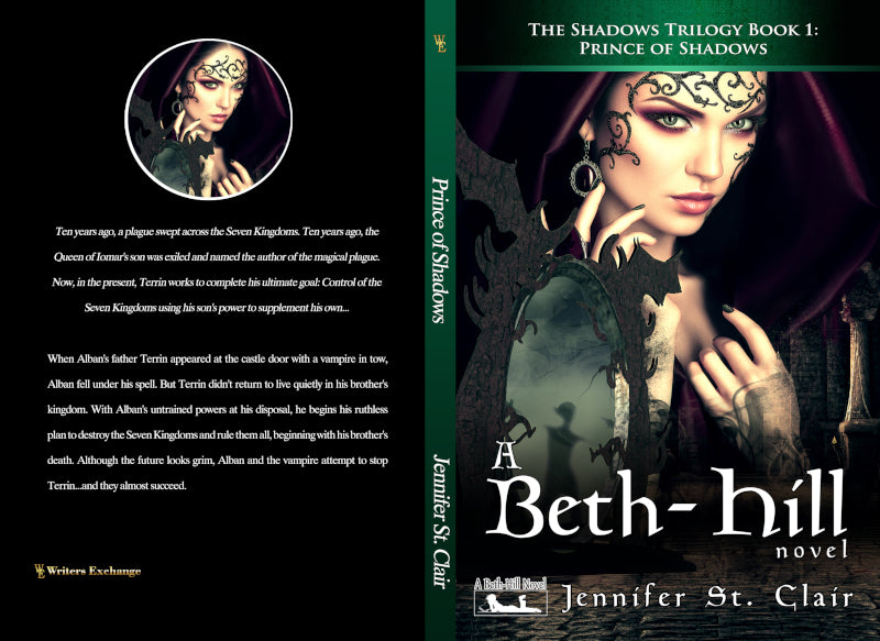 A Beth-Hill Novel: The Shadows Trilogy, Book 1: Prince of Shadows by Jennifer St. Clair